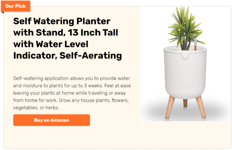 Convenient Self Watering Planter In Steps