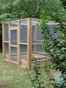 Make your Own Raised Garden Bed with Screen - The garden!