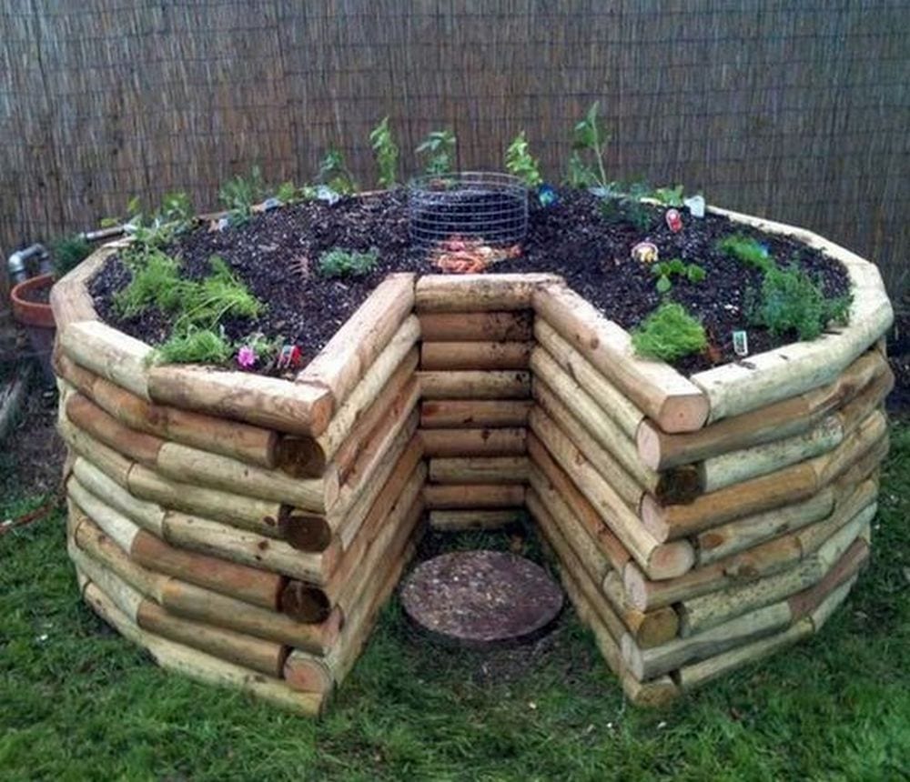 How to Build a Keyhole Garden - The garden!