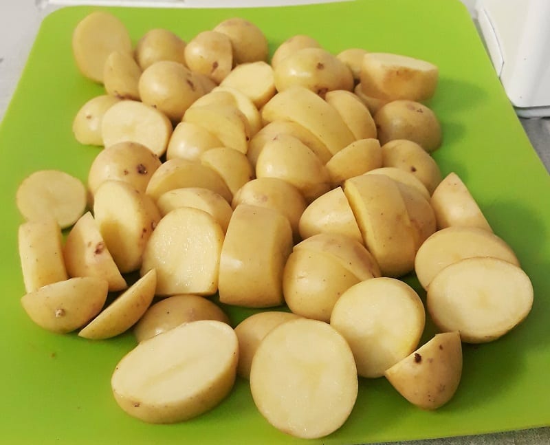 Baby potatoes are ideal for salads, roasting, soups, and side dishes.