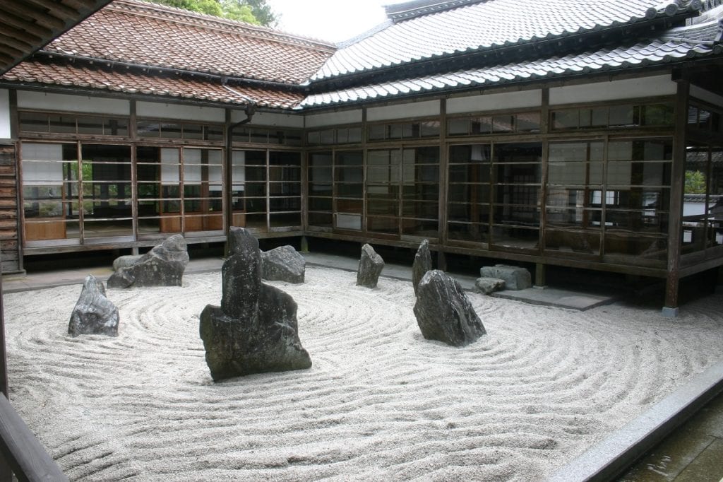 outdoor zen gardens