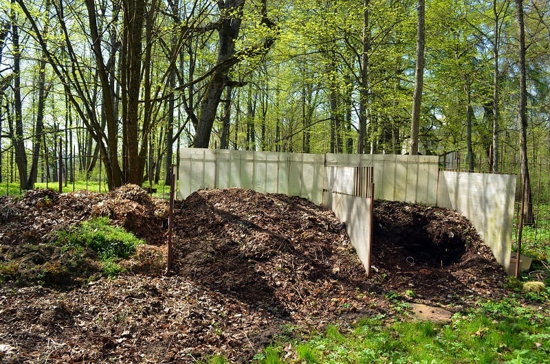 If you haven't done so already, now is the time to set up a compost area in your garden. 