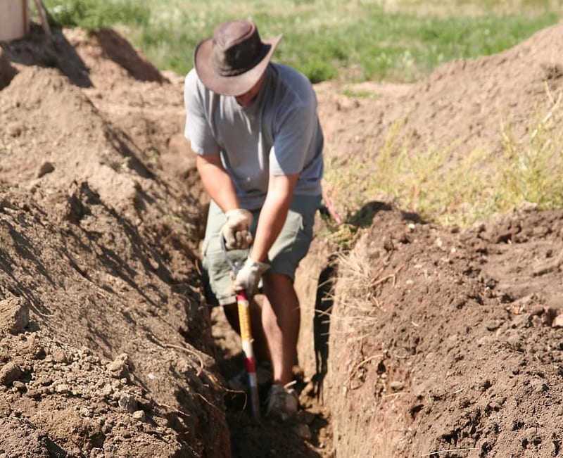 If all else fails, you can simply drain the water away through an underground drainage pipe.
