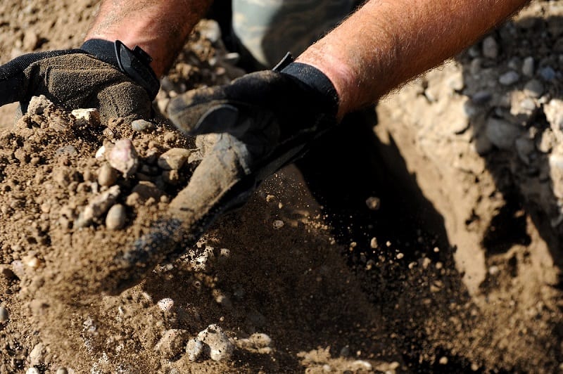 The basic goal of double-digging is the creation of an extra deep bed of loose, amended soil without inverting the soil layers.