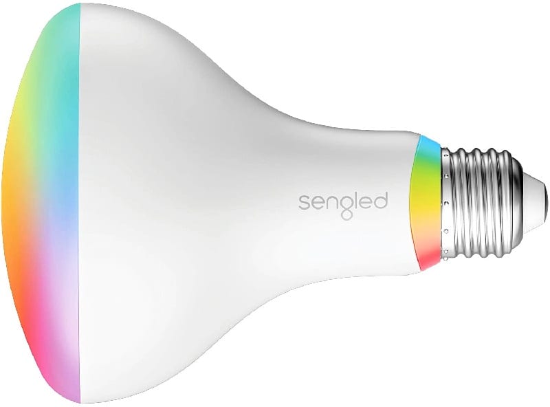 The Sengled Smart WiFi LED has a 16-million color bulb with a white temperature range of 2000K to 6500K.