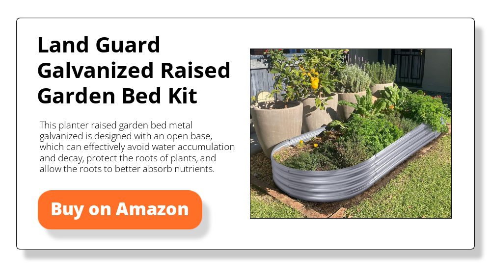 Land Guard Galvanized Raised Garden Bed Kit