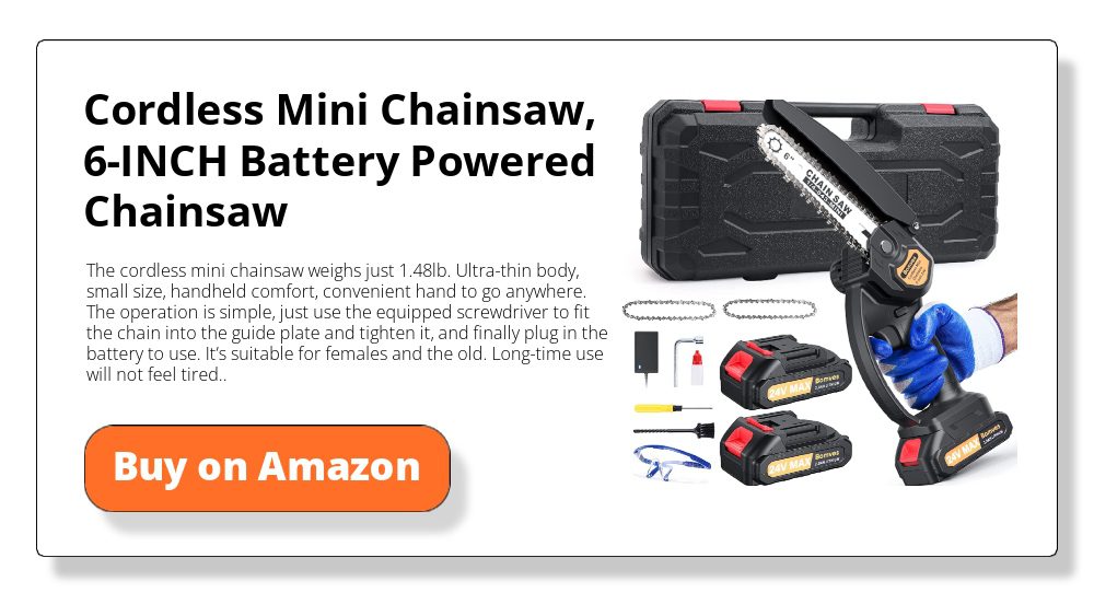 Mini 6-Inch Electric Power Chainsaw