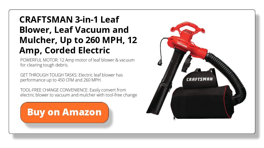 CRAFTSMAN CMEBL7000 3-in-1 Blower, Vacuum, and Leaf Mulcher