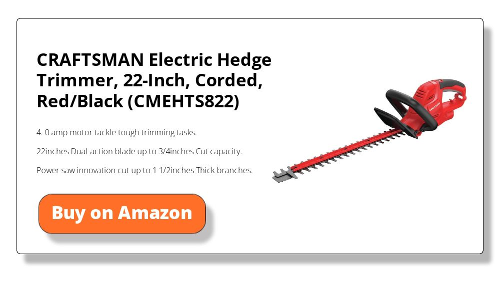 CRAFTSMAN 22-Inch Electric Hedge Trimmer CMEHTS822