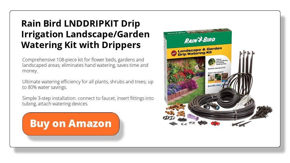 Rain Bird LNDDRIPKIT Drip Irrigation Landscape and Garden Watering Kit