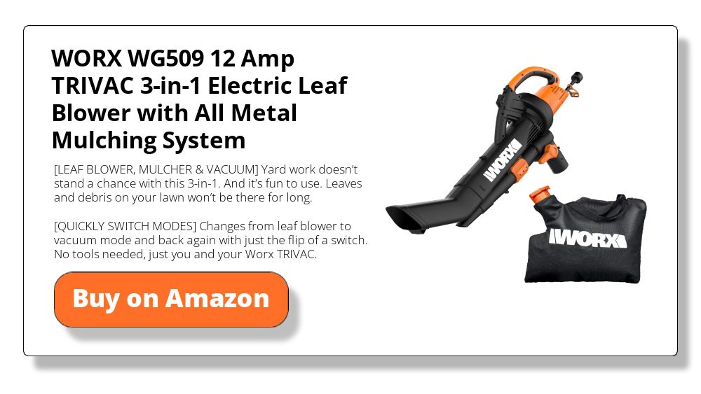 WORX WG509 12 Amp TRIVAC 3-in-1 Electric Leaf Mulcher