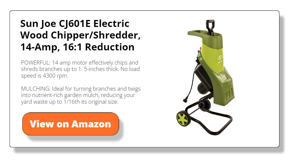 Sun Joe CJ601E Electric Wood Chipper/Shredder