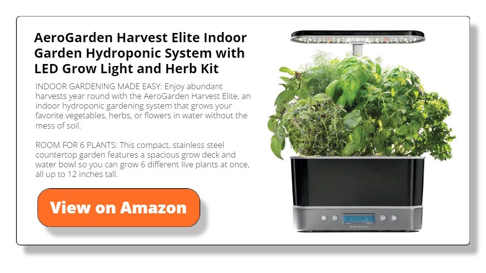 AeroGarden Harvest Elite Indoor Garden Hydroponic System