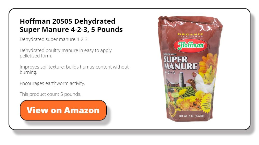 Hoffman 20505 Dehydrated Super Manure 4-2-3, 5 Pounds