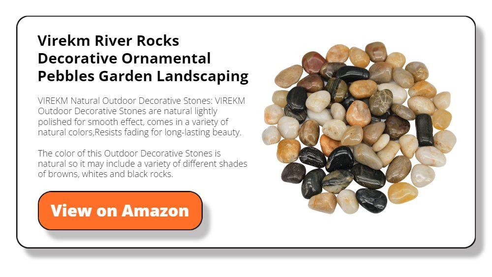 Virekm River Rocks Decorative Ornamental Pebbles Garden Landscaping