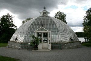 An example of Victorian greenhouses for home use.