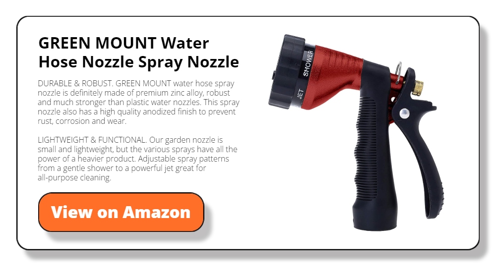 GREEN MOUNT Water Hose Nozzle Spray Nozzle