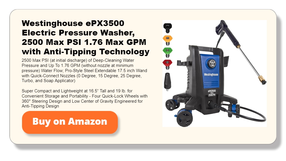 Westinghouse ePX3500 Electric Pressure Washer